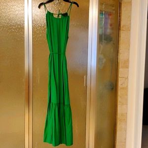 Banana republic green summer dress